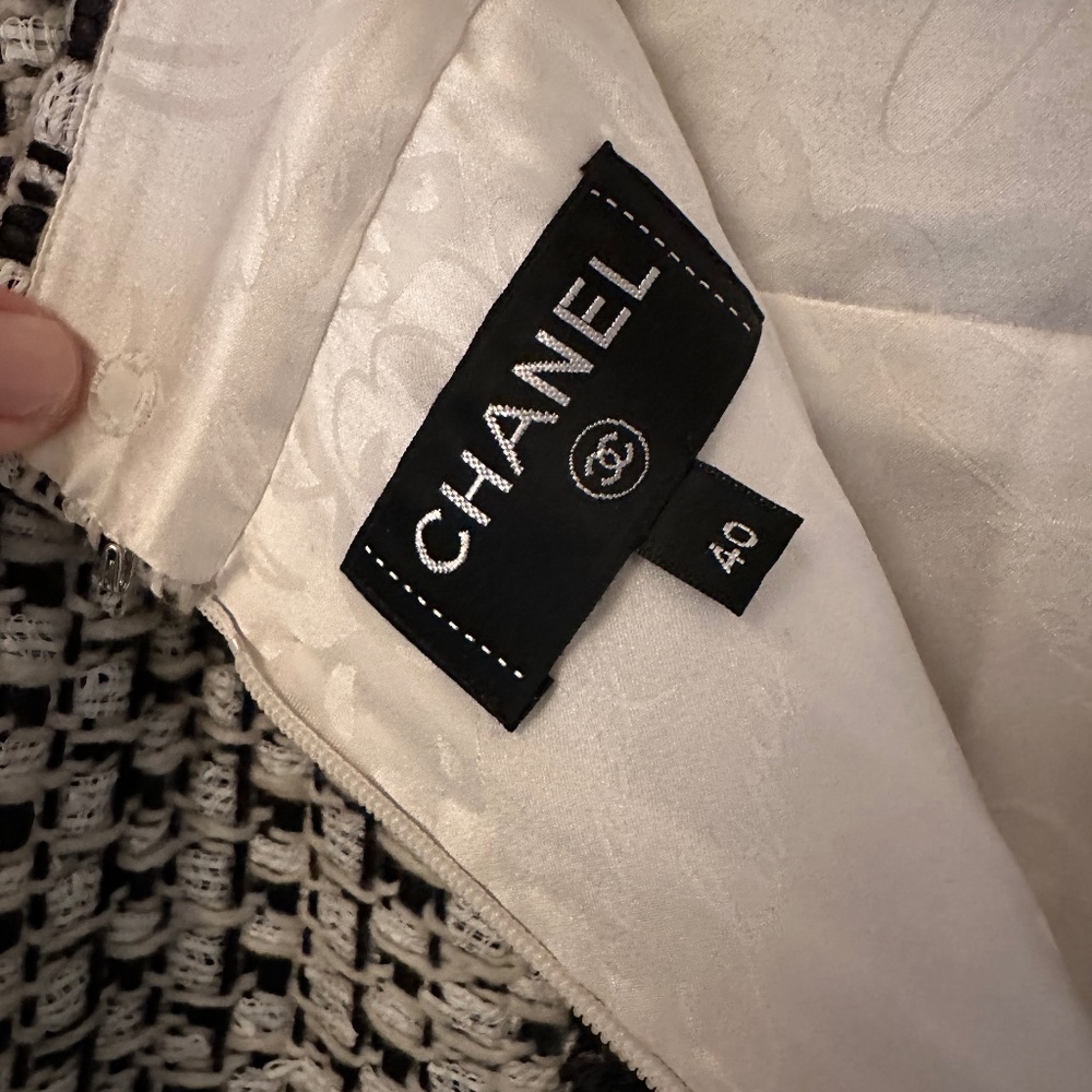 Chanel Pearl Skirt